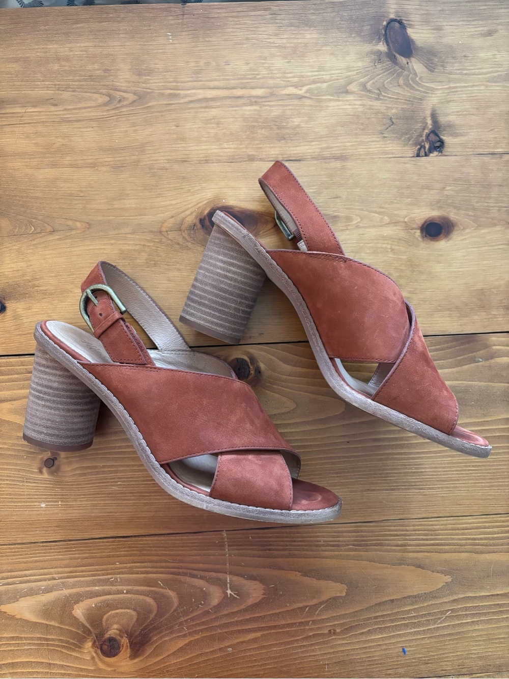 Madewell sling crossover heels - Picture 2 of 3